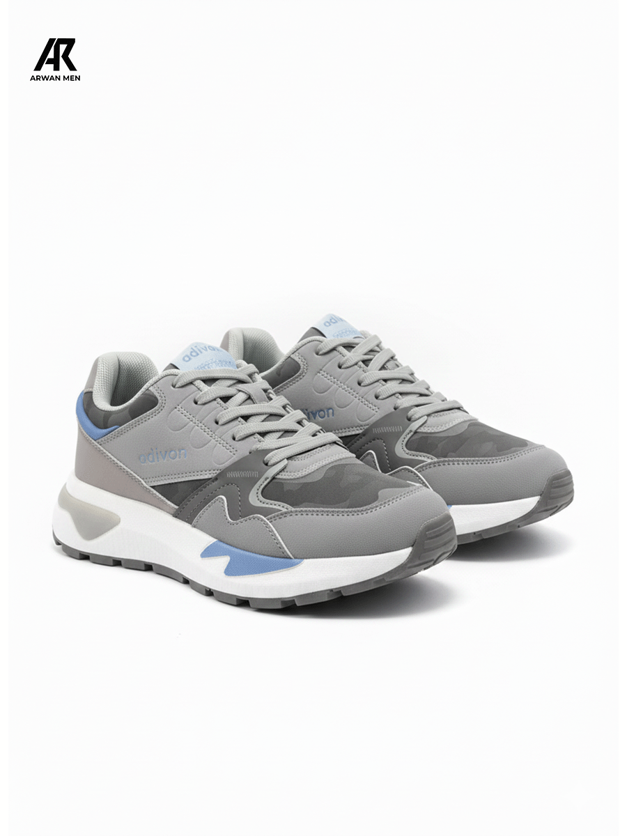 baskets chunky 2P Gris